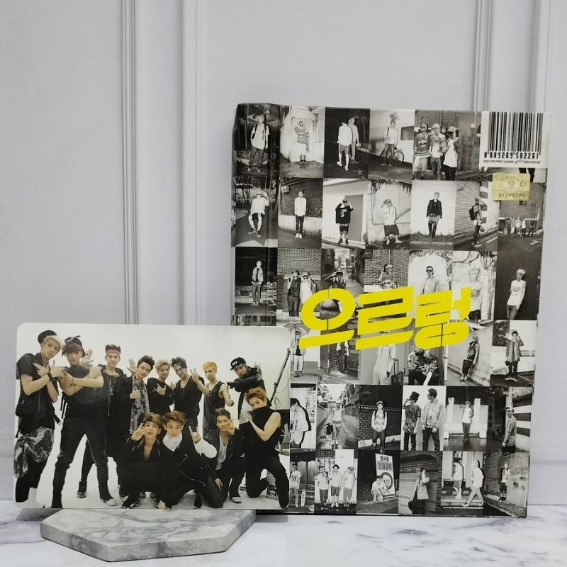 Exo - K Growl Repackage Album Fullset Unsealed [ Album+PC ] All Member