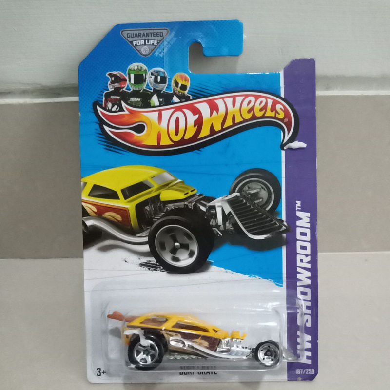 surf crate hotwheels showroom