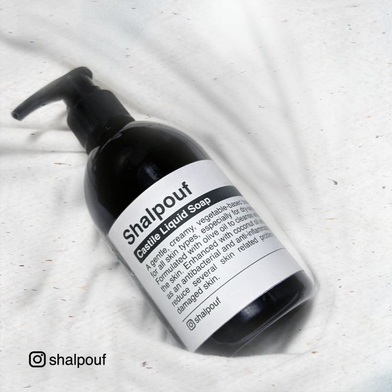 Shalpouf Castile Soap | Sabun Organik | Sabun Eksim Eczema Psoriasis Kulit Sensitif