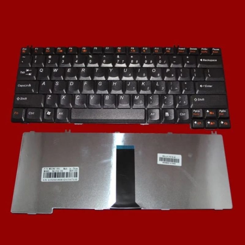 KEYBOARD LENOVO IDEAPAD Y300 Y410 U330 BLACK