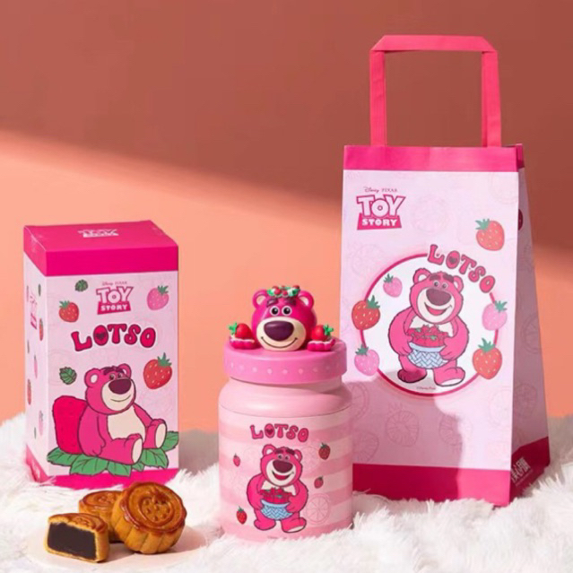 

PO Hk maxim Mooncake Lotso pixar gift box