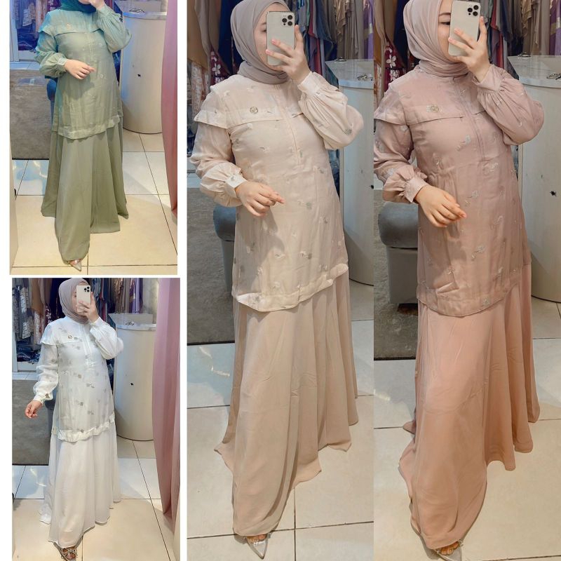 aluna dress by gallery muslim