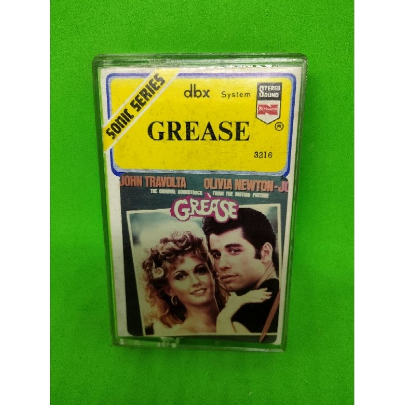 Kaset pita GREASE John Travolta , Olivia N.