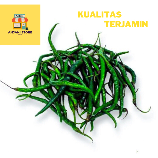 

Cabe ijo keriting fresh 1 kg