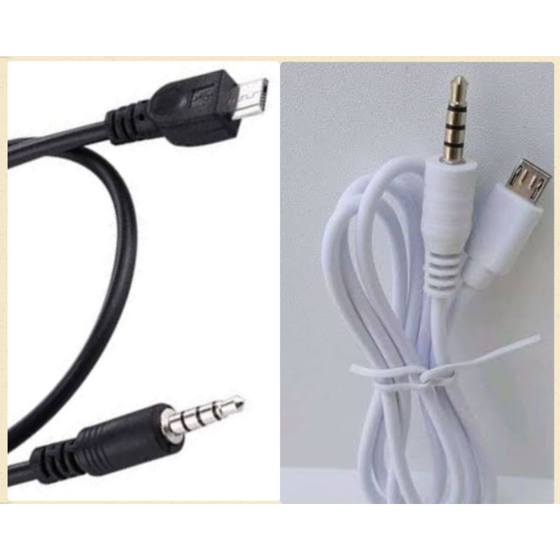 KABEL SOUNDCARD MICRO UB TO AUX 1 METER SOUNDCARD V8 V8S V8PLUS TAFFWARE DLL