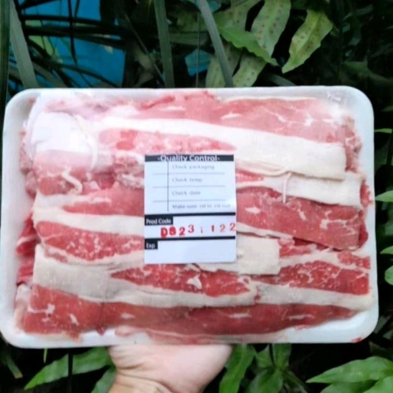 

beef slice short plate USA grade A