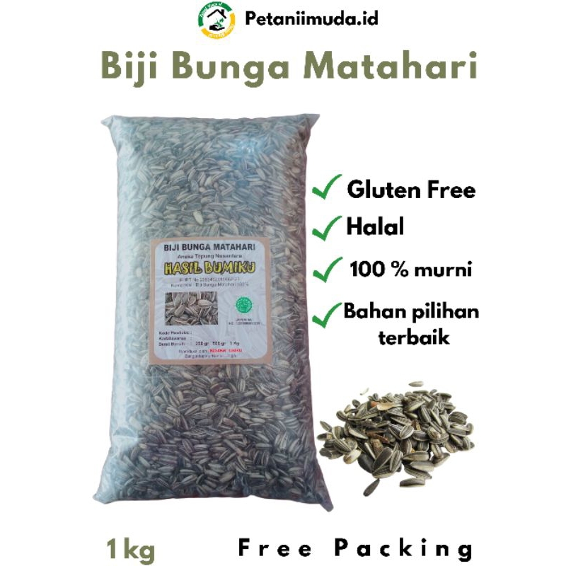 

Biji Bunga Matahari kemasan 1 KG/Benih Bunga Matahari kemasan 1 KG/Bibit Bunga Matahari kemasan 1 KG