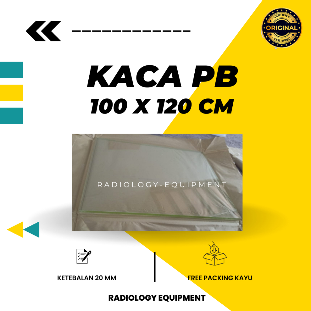 KACA TIMBAL UKURAN 100 X 120 CM TEBAL 20 MM