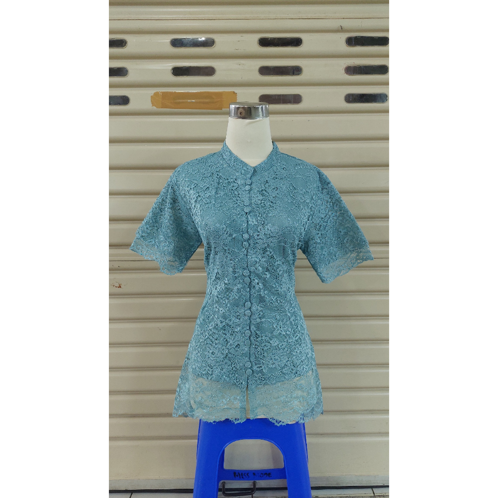 Kebaya Modern | Kebaya Wisuda | Kebaya Bridesmaid | Kebaya Lengan Pendek| Kebaya Kancing 12 | Kebaya