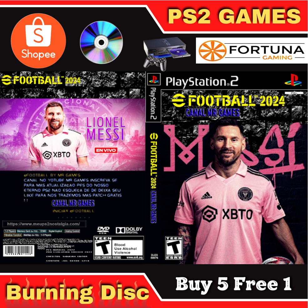 Kaset Game PS2 PES Full Transfer Update Terbaru