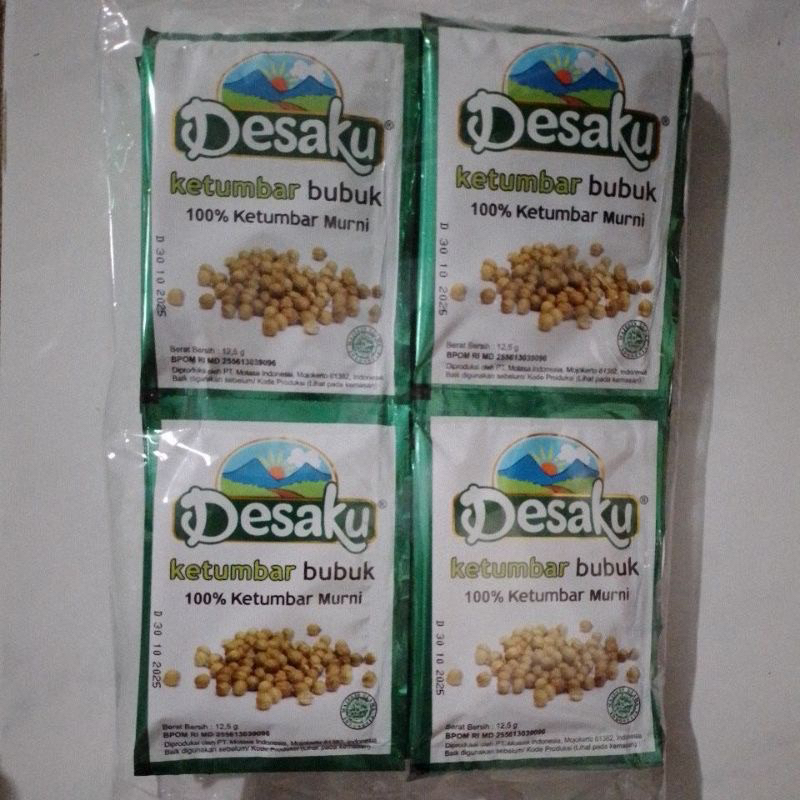 

KETUMBAR DESAKU 1RENCENG/12PCS(12,5GR)