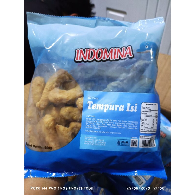

INDOMINA TEMPURA 500g