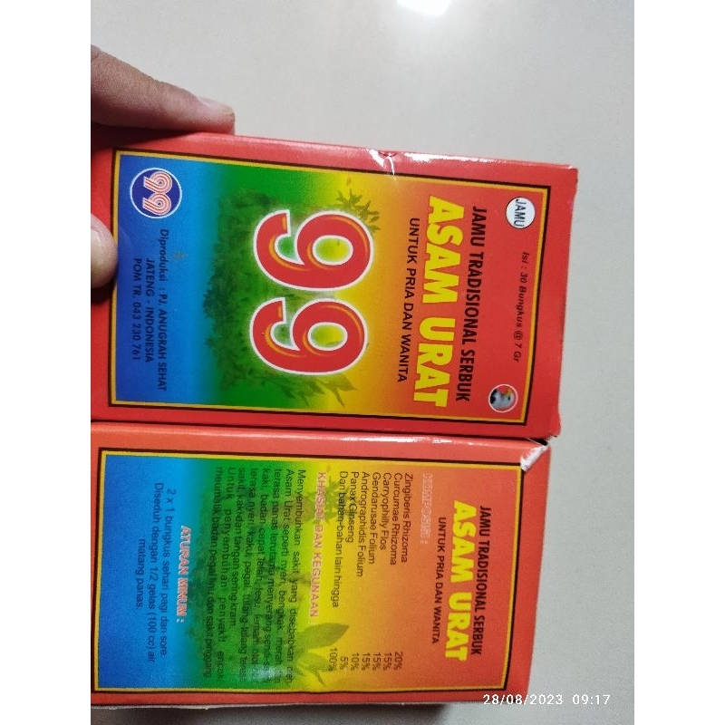 

serbuk asam urat sembilan sembilan 99