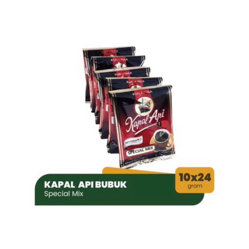 

Kapal Api Special Mix (1 Pack Isi 10 Sachet)