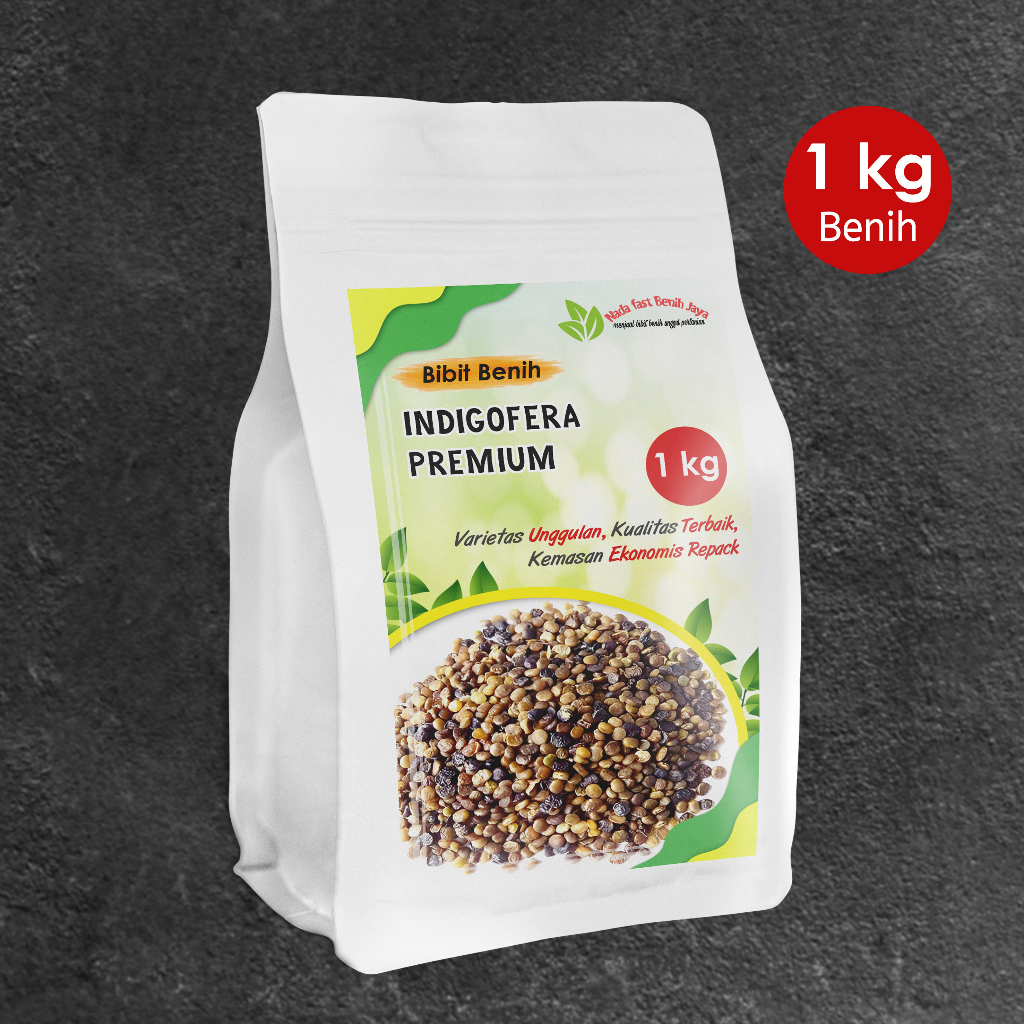 Bibit indigofera super premium 1 kg / benih pakan ternak indigofera