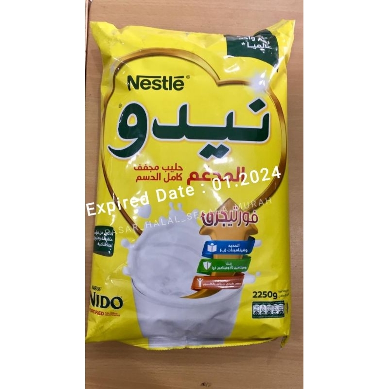 Susu Nido 2.250gr - Susu Nido Original Saudi - Susu Nido Arab - Susu Nido Original - susu nido 2250 