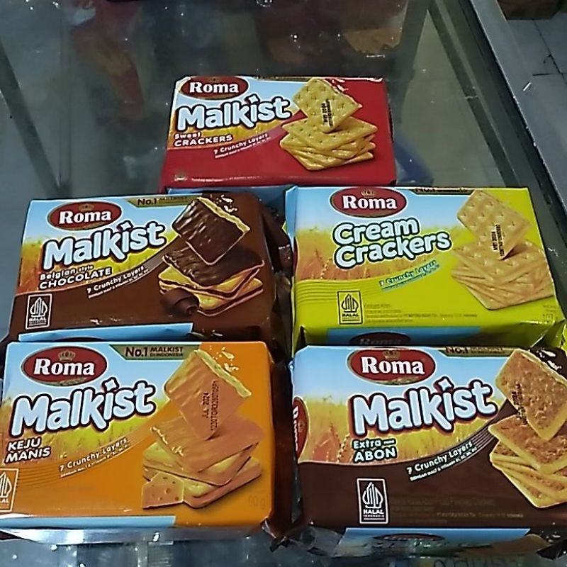 

biskuit roma malkist 5 varian