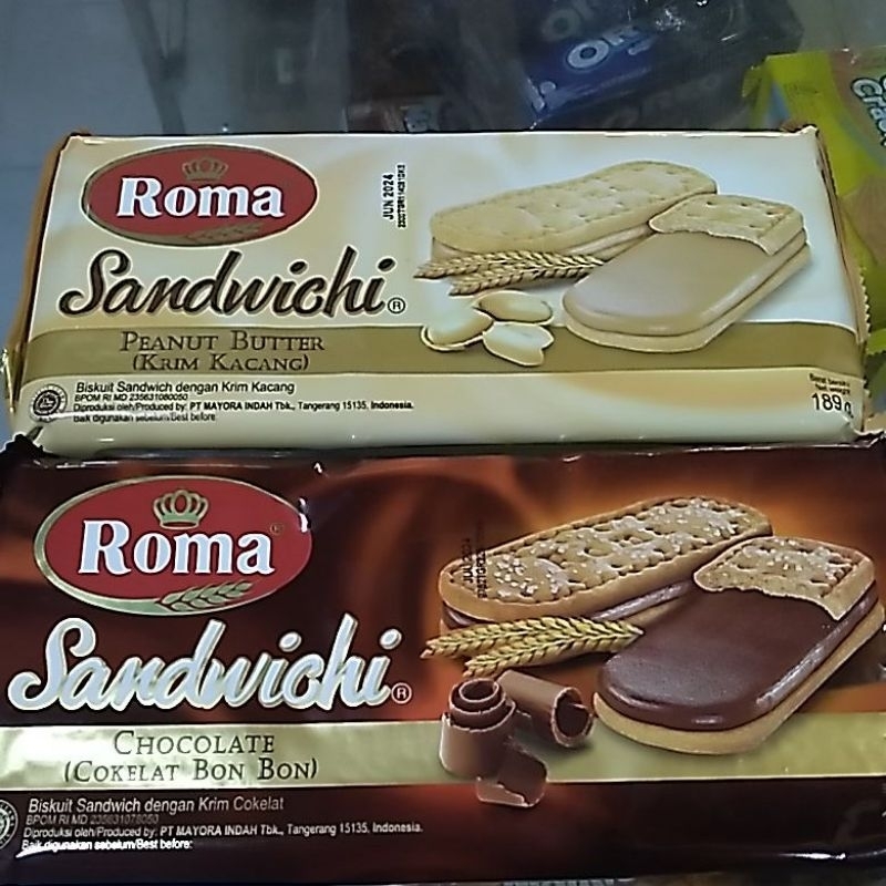 

biskuit roma sandwichi 2 varian rasa