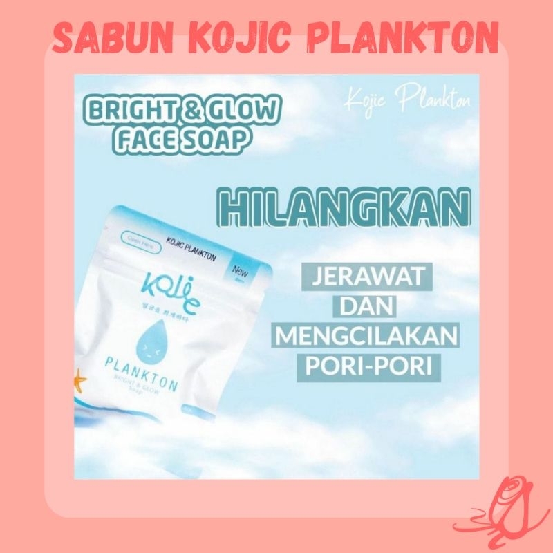 Kojic plankton soap sabun kojic plankton