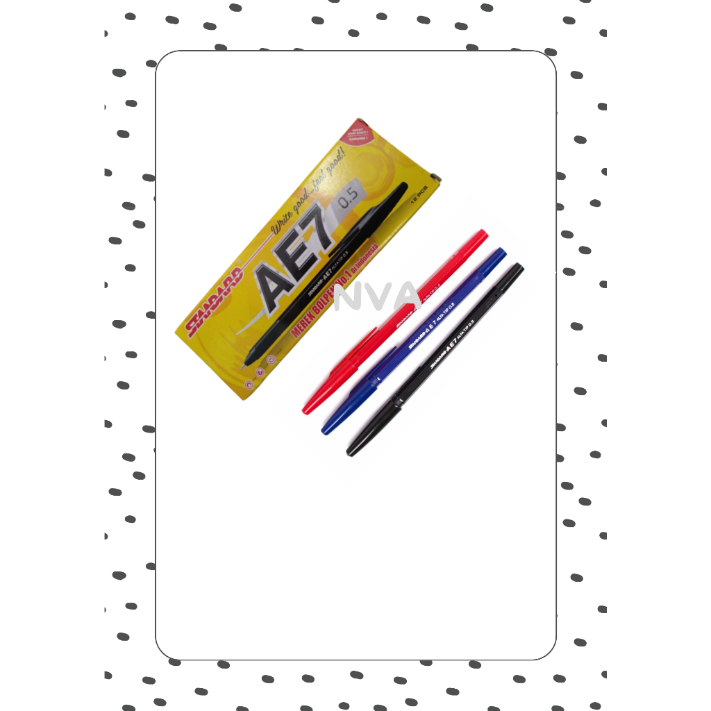 

Bolpoin Standard Ae7- Pen Standard (1 Pcs)