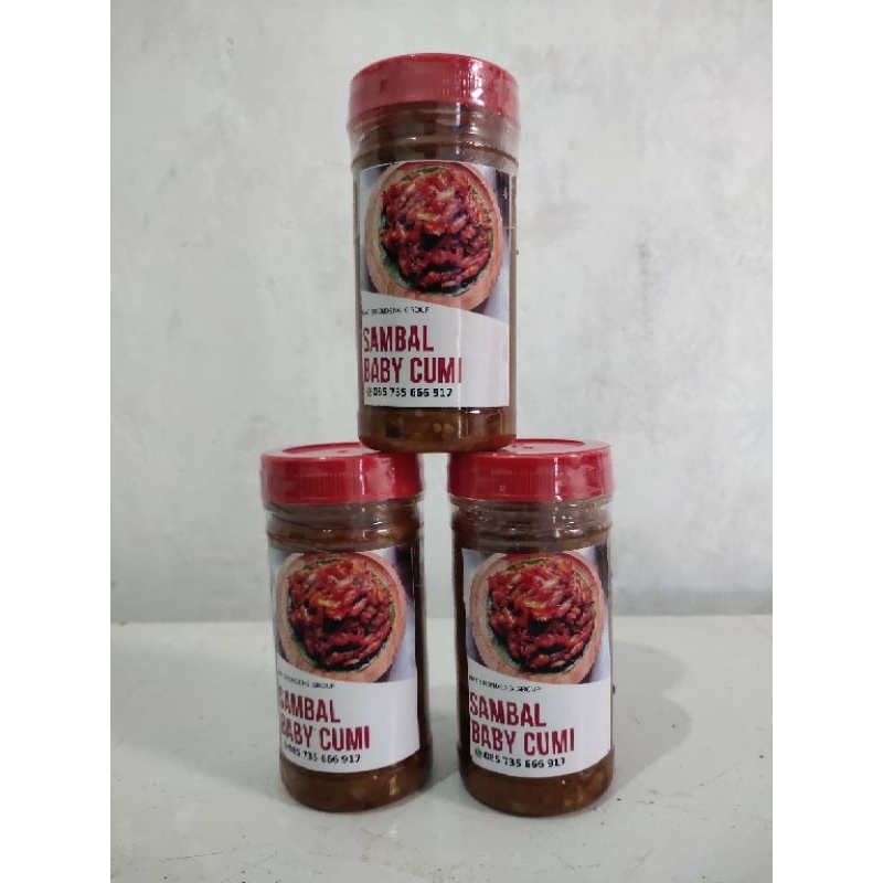 

SAMBAL BABY CUMI PEDAS TANPA PENGAWET