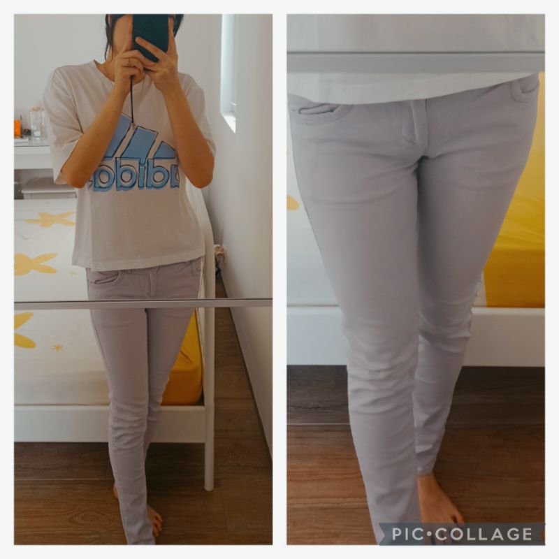 Celana Panjang Coconut Island Lilac Preloved