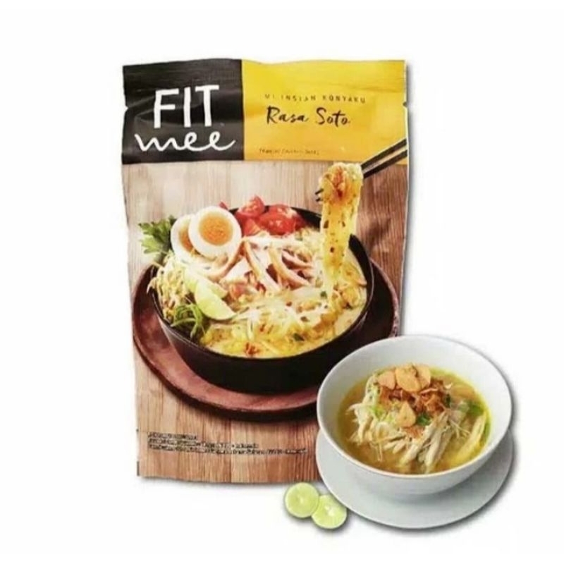 

FIT MEE MIE INSTAN SHIRATAKI RASA SOTO 92GR