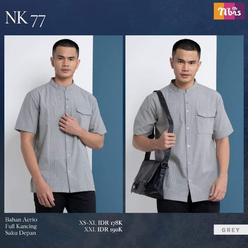 SALE 40% KOKO NIBRAS NK 77 GREY SIZE S.  koko Rabbani. koko dewasa
