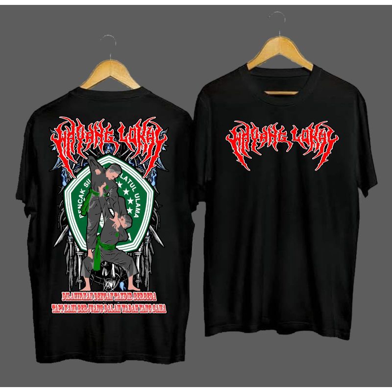 kaos pagar nusa wayang lokal
