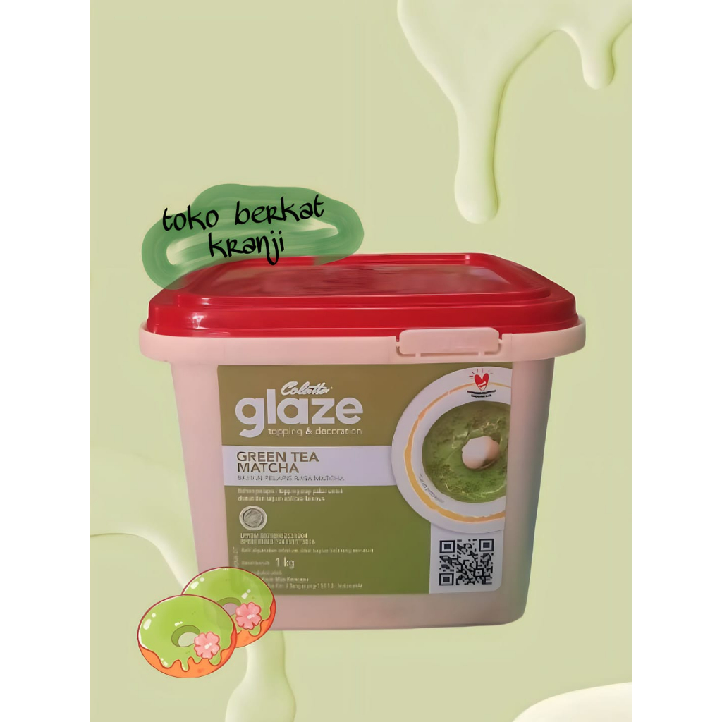 

Colatta Glaze Greentea 1kgx6pcs/crt