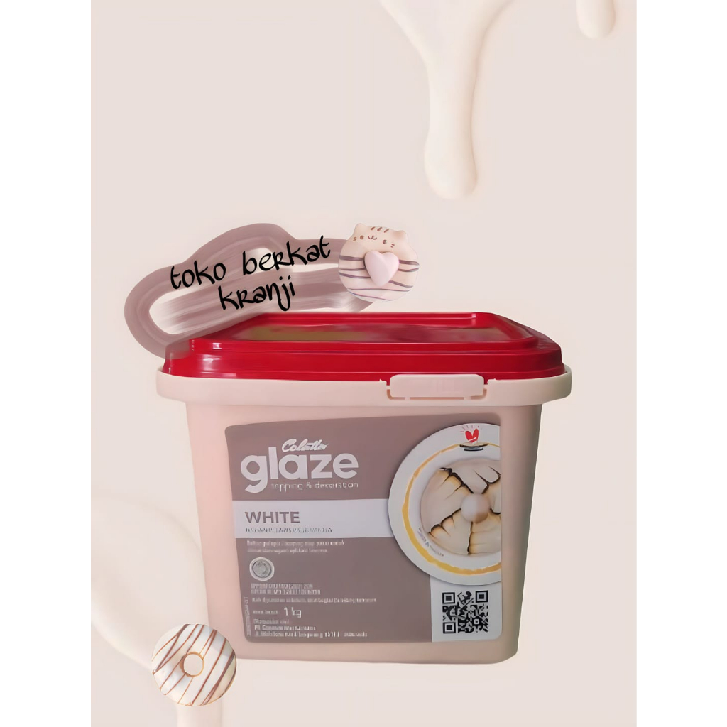 

colatta glaze white 1kg