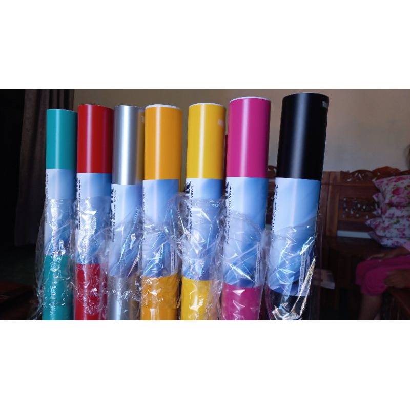 STICKER SCOTLET mett/dop meteran untuk motor dan mobil.lebar 45 panjang 1 meter