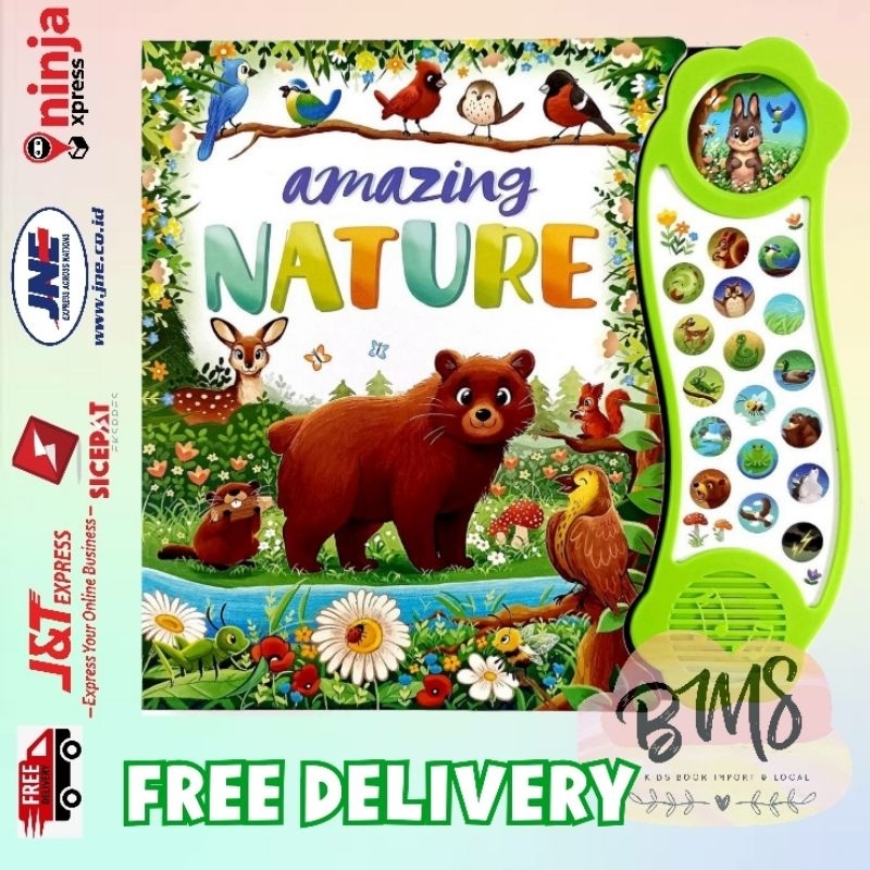 Igloo Books Amazing Nature 18 Button Mega Sound Book