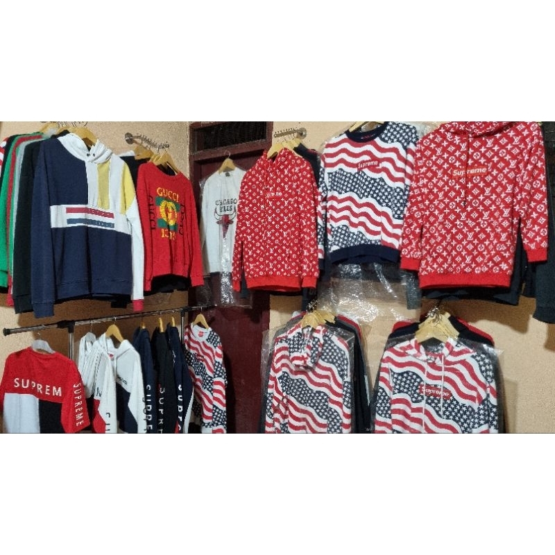 Hodie Crewneck Chicago bulss / Supreme Mark / LV x Supreme /Boy London / Chrome Hearts /ADLV / Off W