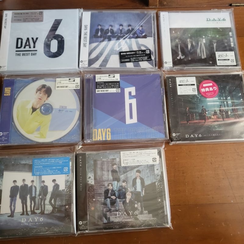 DAY6 JAPAN ALBUM the best day if mata aetara stop the rain unsealed