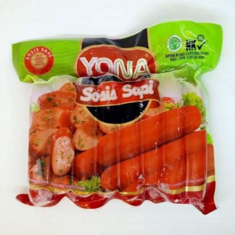 

YONA Sosis Sapi Merah Premium 450gr