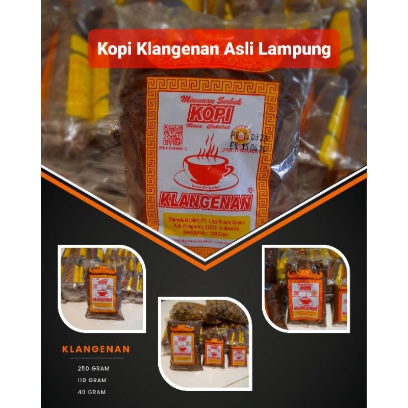 

Kopi Klangenan Asli Pringsewu Lampung