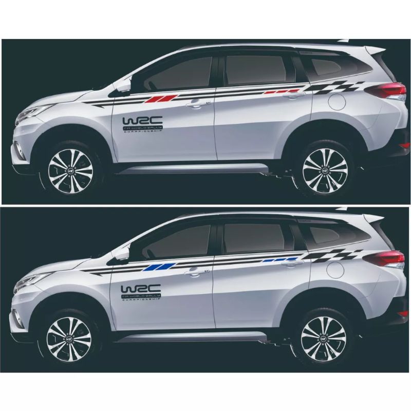 Sticker All New TERIOS Cutting sticker RUSH ERTIGA SIGRA CALYA