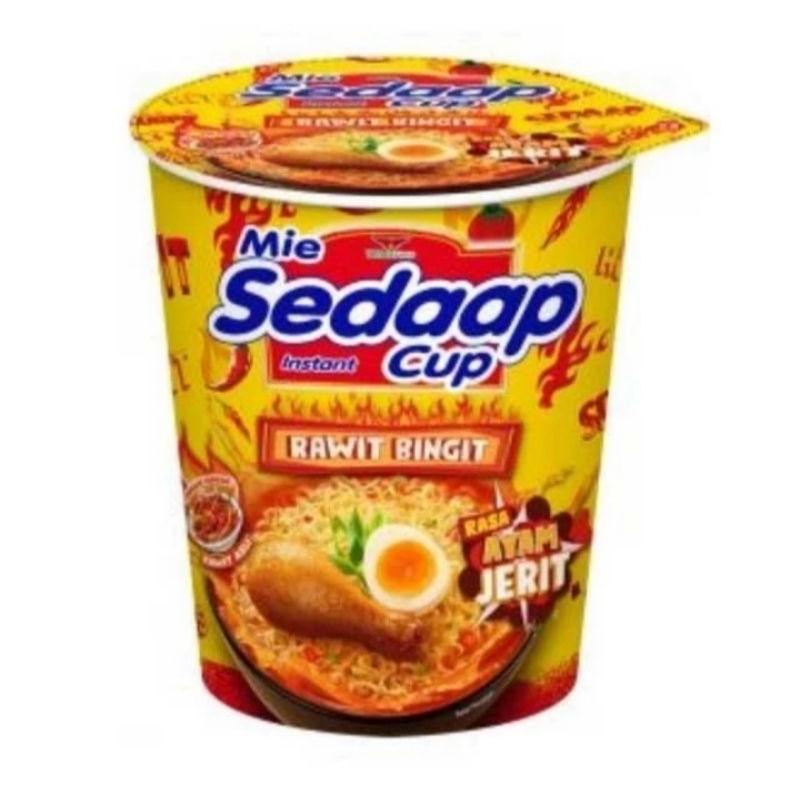 

SEDAAP MIE CUP RAWIT BINGIT AYM JRT 75G