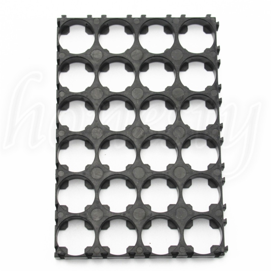 Bracket Holder Baterai 18650 Battery Pack Kotak Grid - 4x6