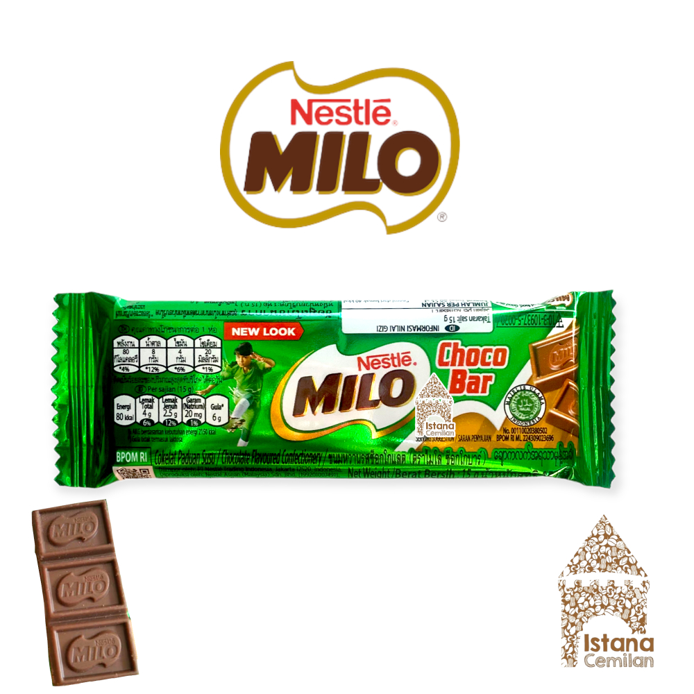 

Milo Choco Bar Cokelat 15 Gram