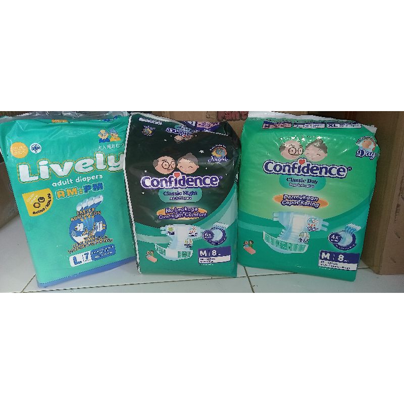 Pampers dewasa type perekat