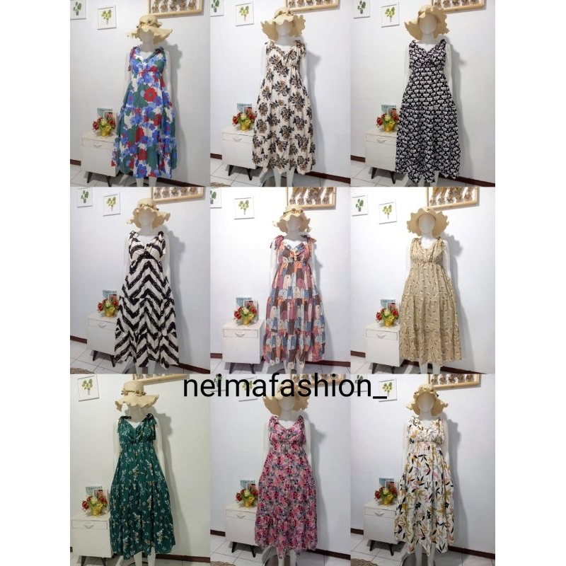 BAJU DINAS MALAM/LILI DRESS/DASTER RAYON ADEM
