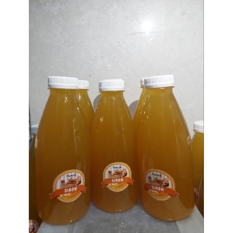 

Minuman tradisional Sinom/kunyit asem langsung minum Halal Indonesia