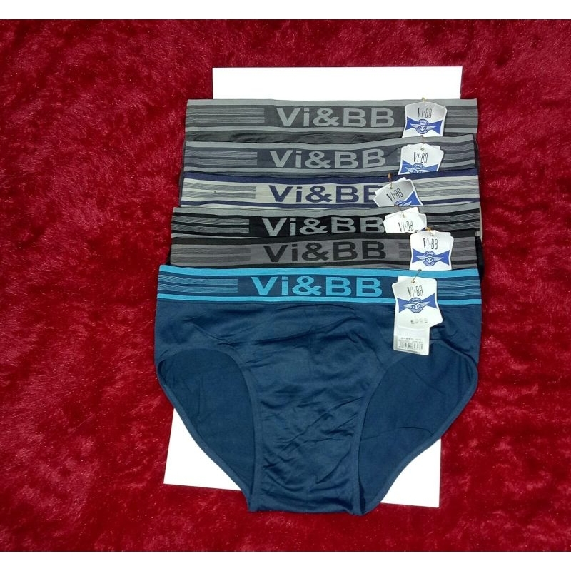 isi 3 pcs  celana dalam pria dewasa segitiga Vi BB dan WINMAX