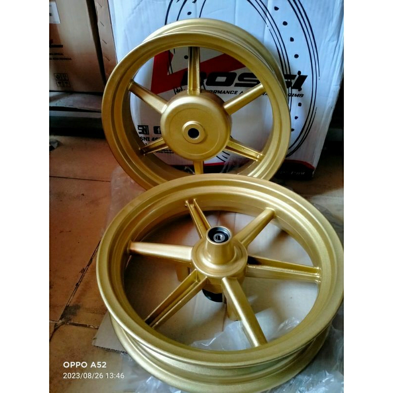 Velg aerox vrossi venom starmax gold ring 14 x 300/ 400
