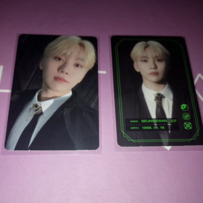 pc seungkwan seventeen memberkit gameboi set