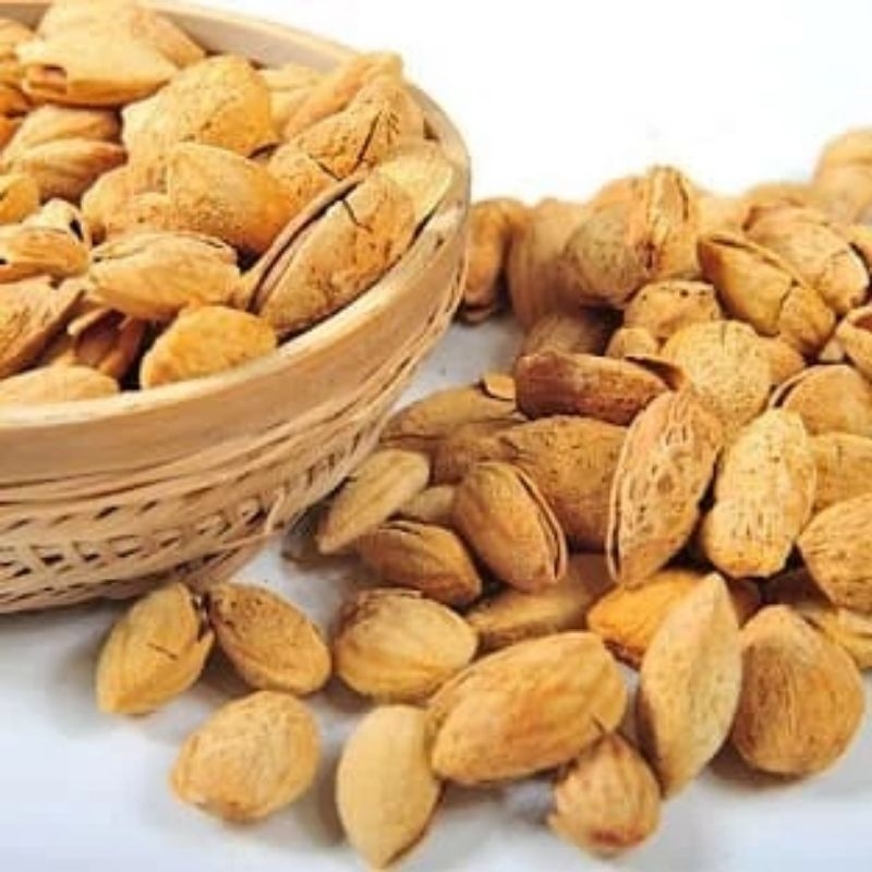 

Kacang Almond Roasted Milk 1kg | Kacang Almond Sudah Matang