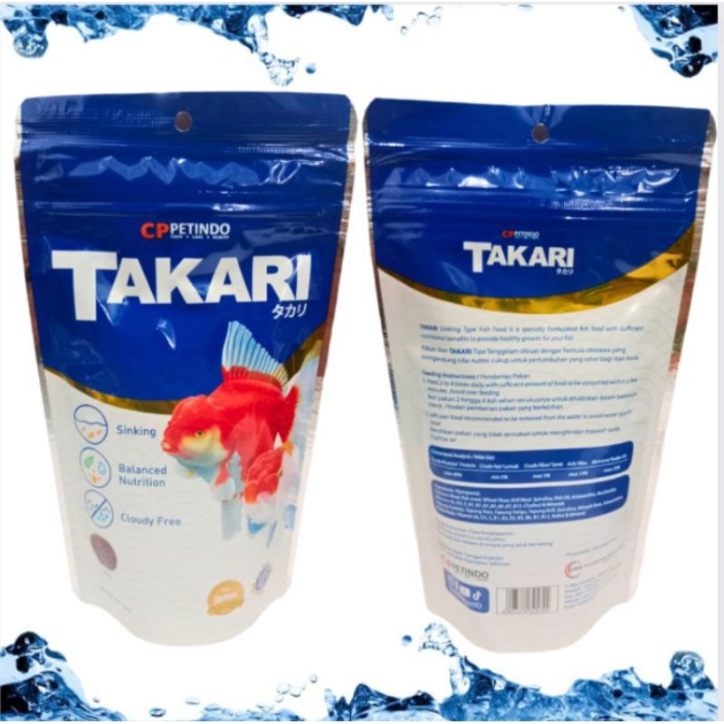 Makanan Ikan Hias CP PETINDO TAKARI SINKING 100GR