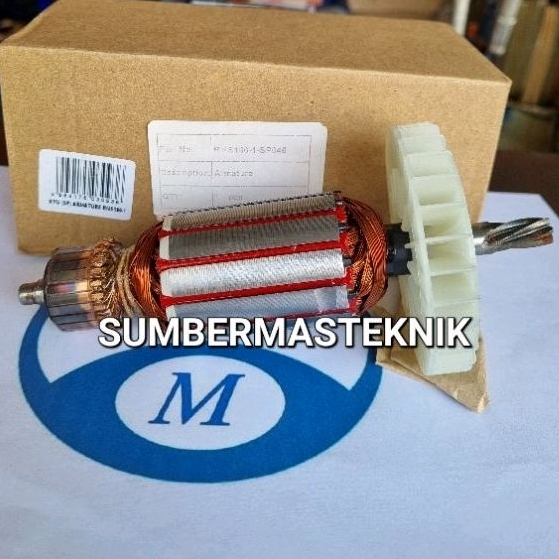 ARMATURE RYU RMS180-1 ANGKER MESIN MITER SAW RYU 7" SLIDING RYU RMS 180-1 ORIGINAL RMS180 - 1